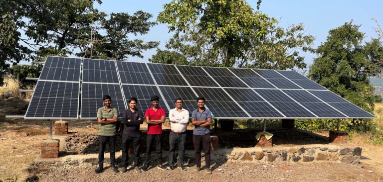 Energizing the rural villages with solar energy