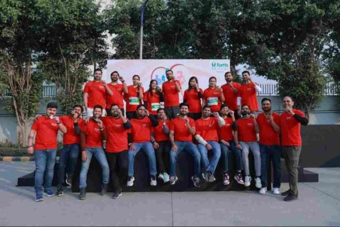 Fortis Manesar, Heart Walkathon, Healthy Heart Clinic, Cardiology Awareness, Heart Health India, Preventive Cardiology, Gurgaon Health Events, Fitness Walkathon
