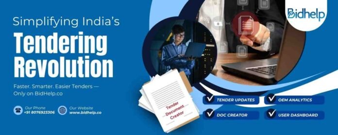 Bidhelp.co , procurement ,OEM Analytics , Timely Tender Updates , Doc Creator ,OEM Analytics , User Dashboard , Digital Procurement