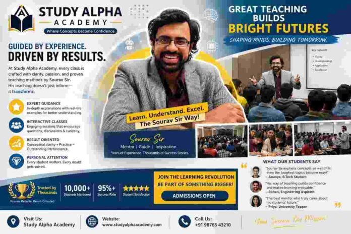 Study Alpha Academy: Transforming Student Futures Through Expert Guidance and Modern Learning